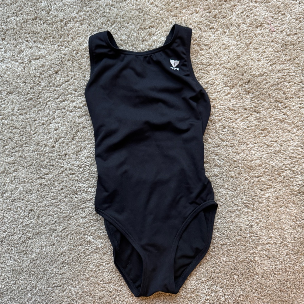 TYR Black One Piece Swimsuit